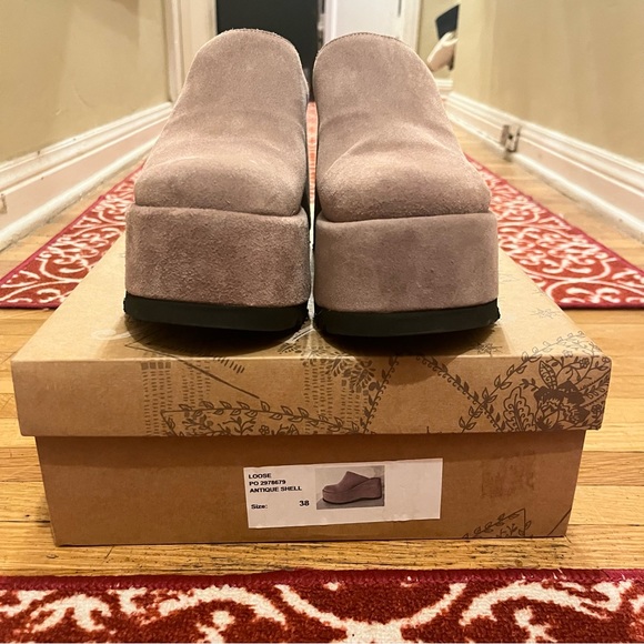 Free People Avery Closed Toe Platform Wedge Mule Clog - Picture 8 of 8